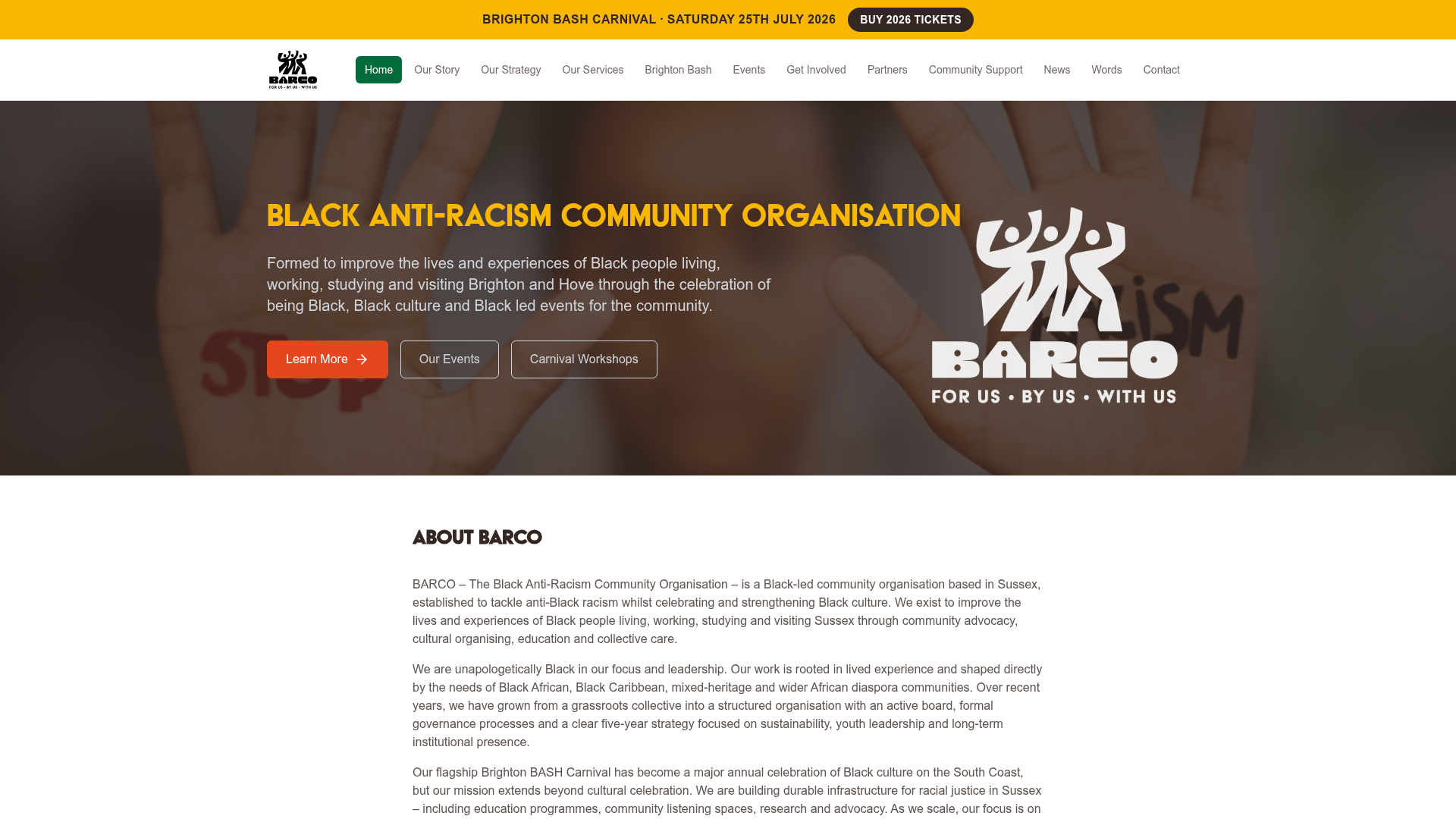 BARCO website